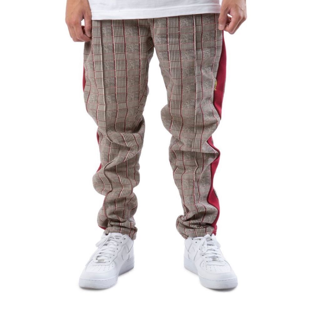 FBRK Xander Plaid Track Pants- NWT‎